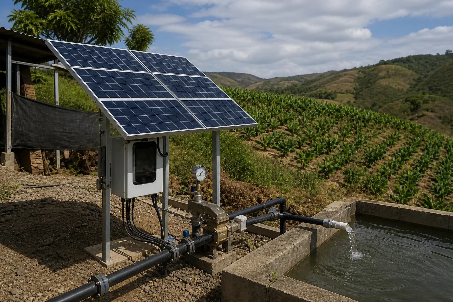 Soluciones energéticas aplicado en campo