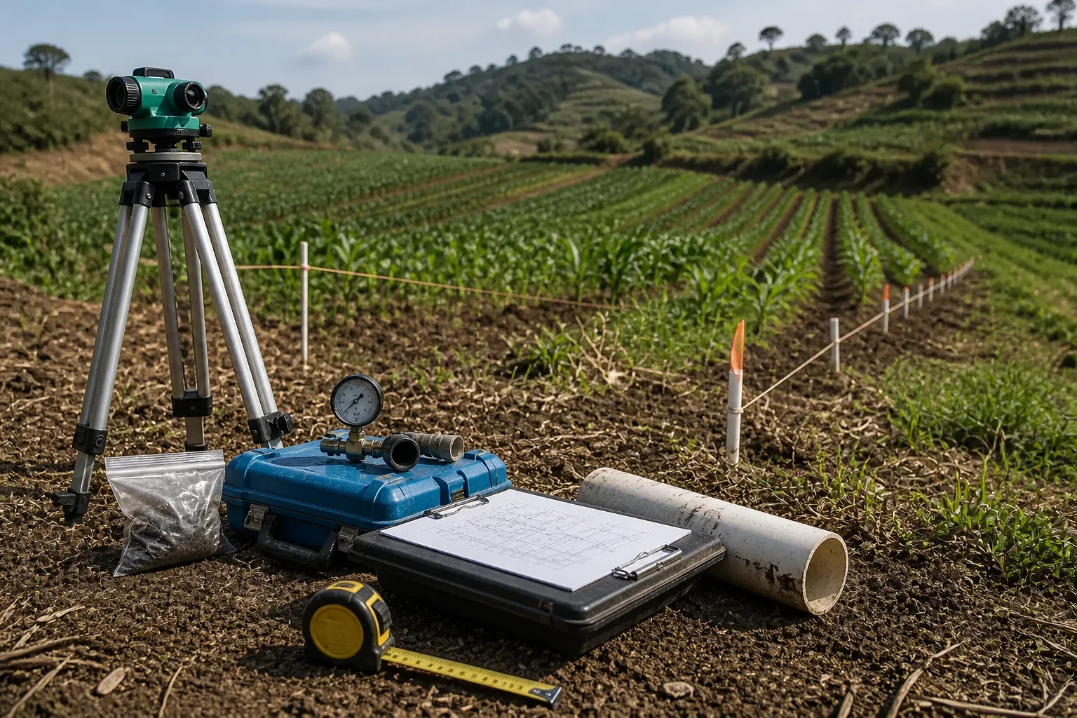 Visita técnica y levantamiento en campo